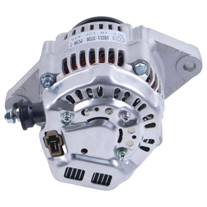 DURAFORCE 12V Alternator 101211-8960 11730-64011 for Kubota V3800 KX040-4 KX057-4 U55U55-4