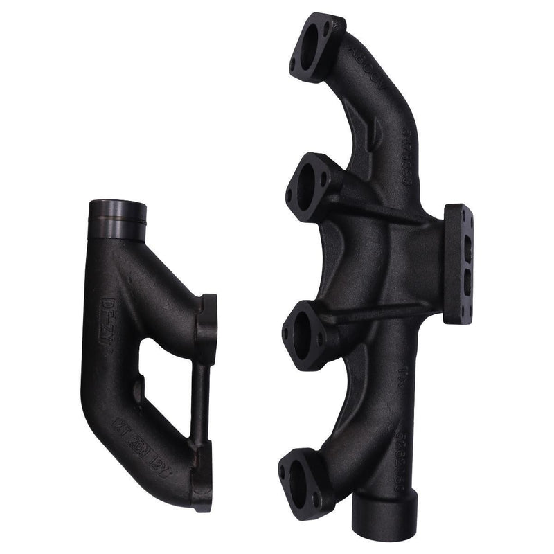 DURAFORCE Manifold Long 3964070 + Short 3937477 for Cummins 8.3 8.9 8.3C QSC ISC ISL QSL