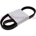 DURAFORCE 3 Groove Pump Drive Belt 6660994 for Bobcat 753 763 773 7753 Skid Steer Loaders