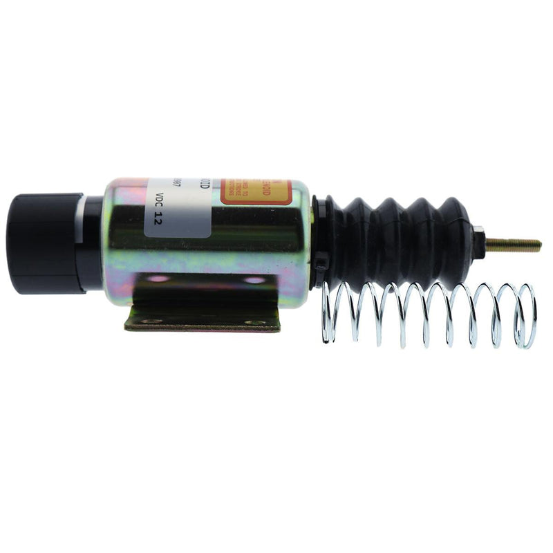 DURAFORCE 12V Fuel Shut Down Solenoid SA2606-A 2001-12E2U1B2S1A for Woodward 3 Terminals