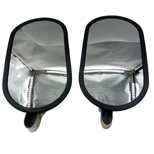 DURAFORCE 2X Rear View Mirror 903000068R for Doosan Daewoo Excavator 6.2"X12"