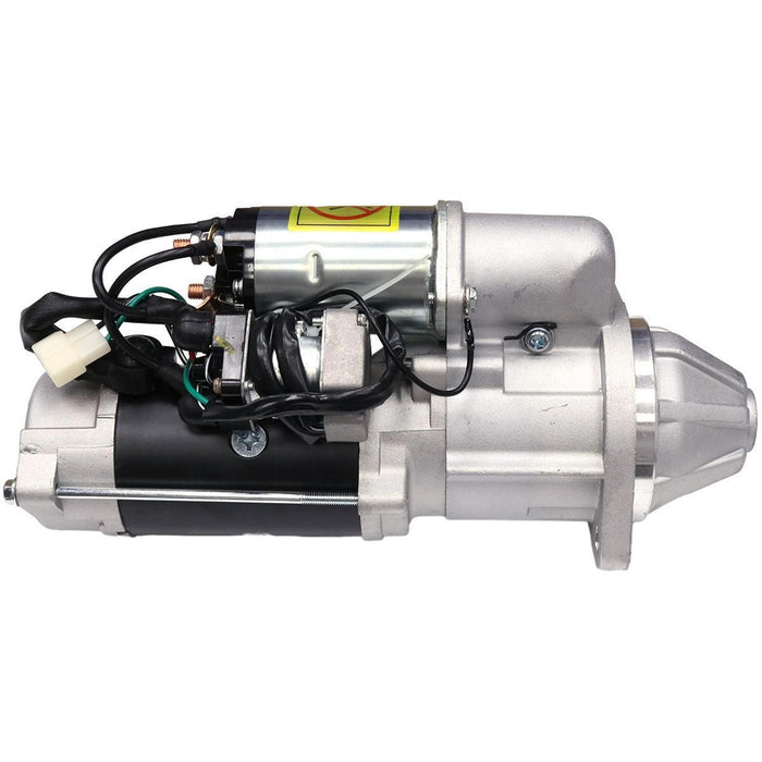 DURAFORCE 24V 9T Starter Motor for Komatsu 4D95 Isuzu 4BD1 4BD1T New Holland E115SR E135SR