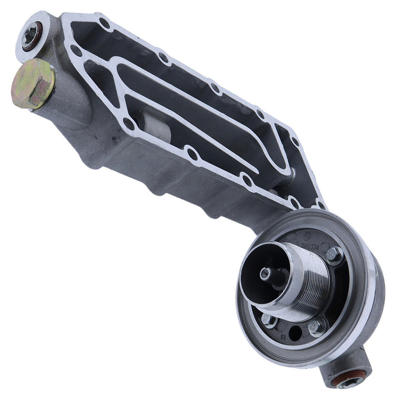 DURAFORCE 3922882 Oil Cooler Head for Hyundai Excavator R290LC3 Cummins Engine ISC 8.3