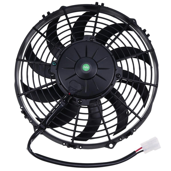 DURAFORCE 24V 120W VA11-BP12 / C-57S Universal Blow Cooling Fan 255mm/10 Inch for Spal
