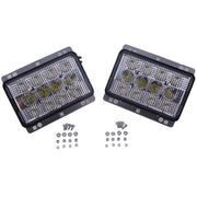 DURAFORCE 2X 6"x4" LED Headlights Front Hood Light AL152329 for John Deere 5225 5325 5425