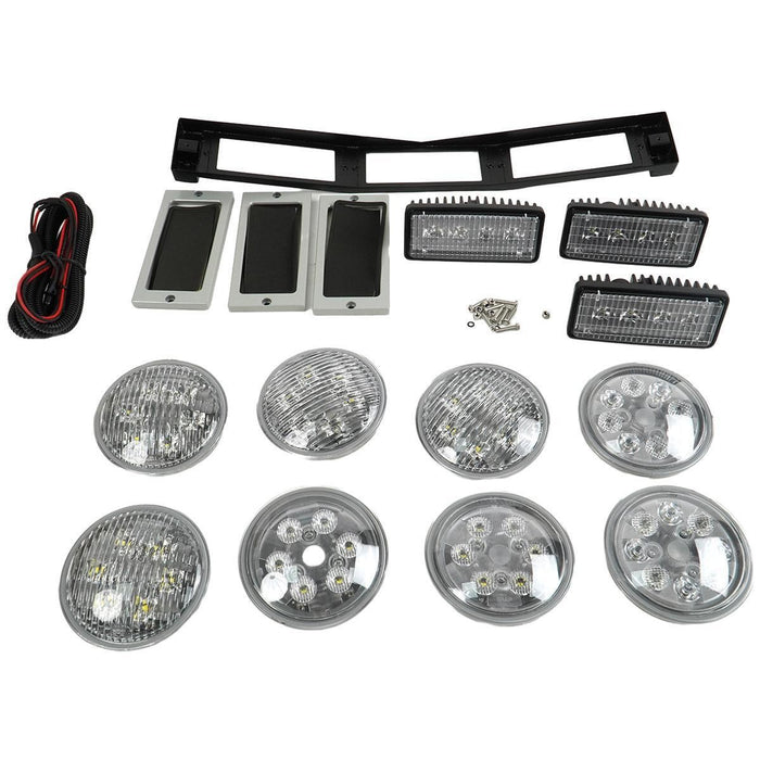 DURAFORCE 228W 12V 24V LED Coversion Kit Front Hood For John Deere 4050 4250 4450 4055