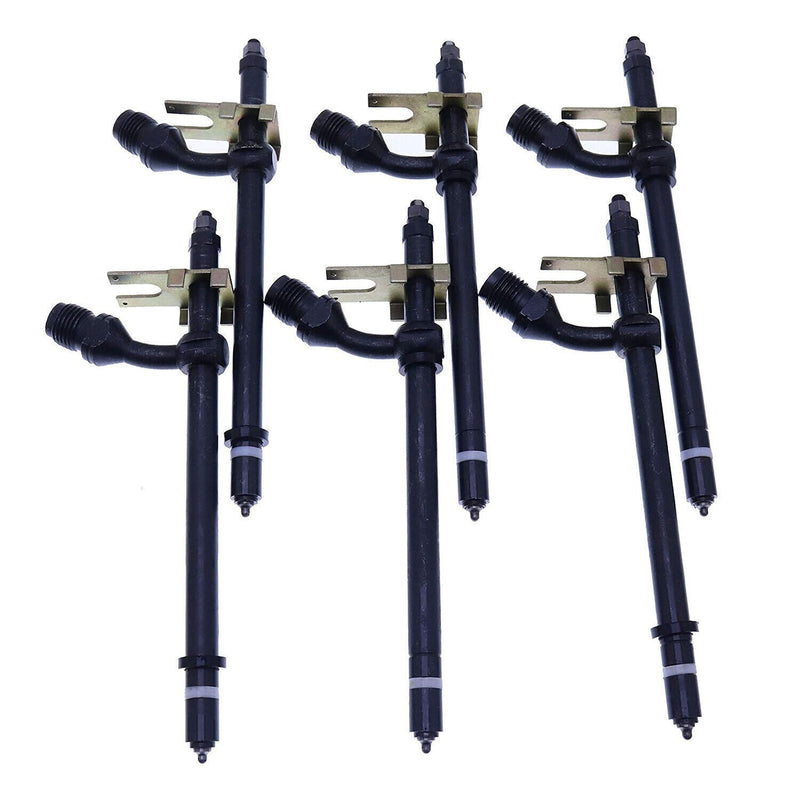 DURAFORCE 6X Fuel Injector A138322 A62809 for CASE 336B 336D 880B 980B 300C 400C 1070 970