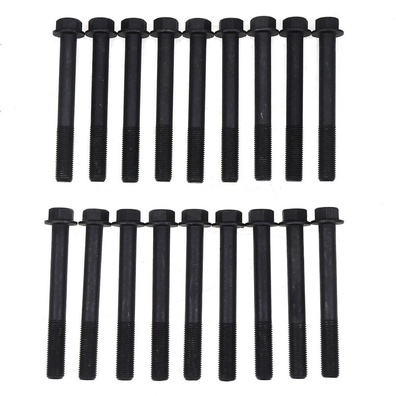 DURAFORCE 18X Cylinder Head Bolt 6655158 for Kubota D1803 V2403 Jacobsen Mower LF550 LF570