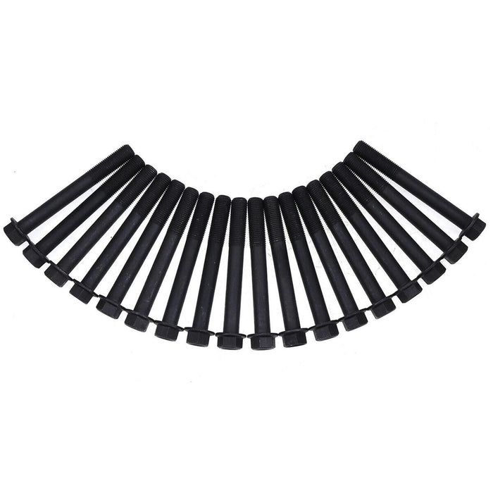 DURAFORCE 18X Cylinder Head Bolt 6655158 for Kubota D1803 V2403 Jacobsen Mower LF550 LF570