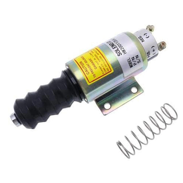 DURAFORCE 12V Shut Down Solenoid SA-3069 2001-12E6U1B2A for Woodward 2000 Series