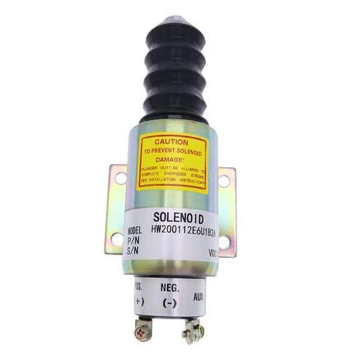 DURAFORCE 12V Shut Down Solenoid SA-3069 2001-12E6U1B2A for Woodward 2000 Series