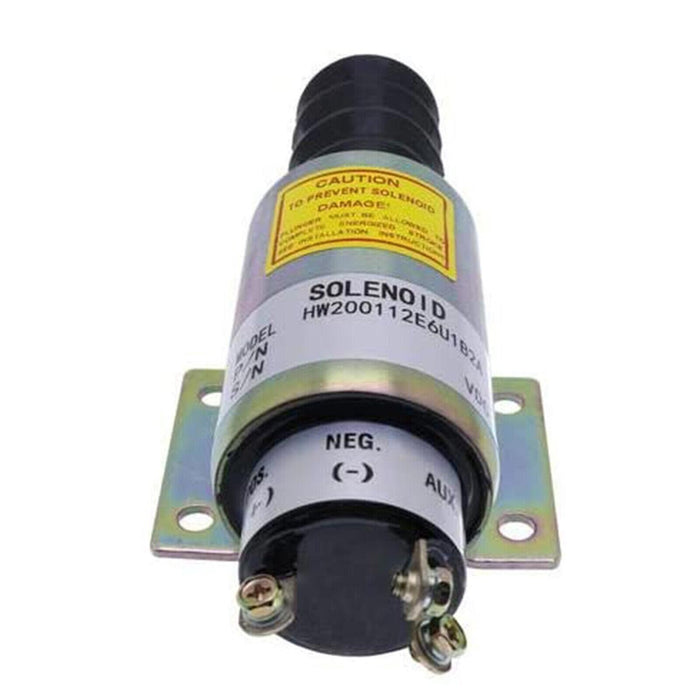 DURAFORCE 12V Shut Down Solenoid SA-3069 2001-12E6U1B2A for Woodward 2000 Series