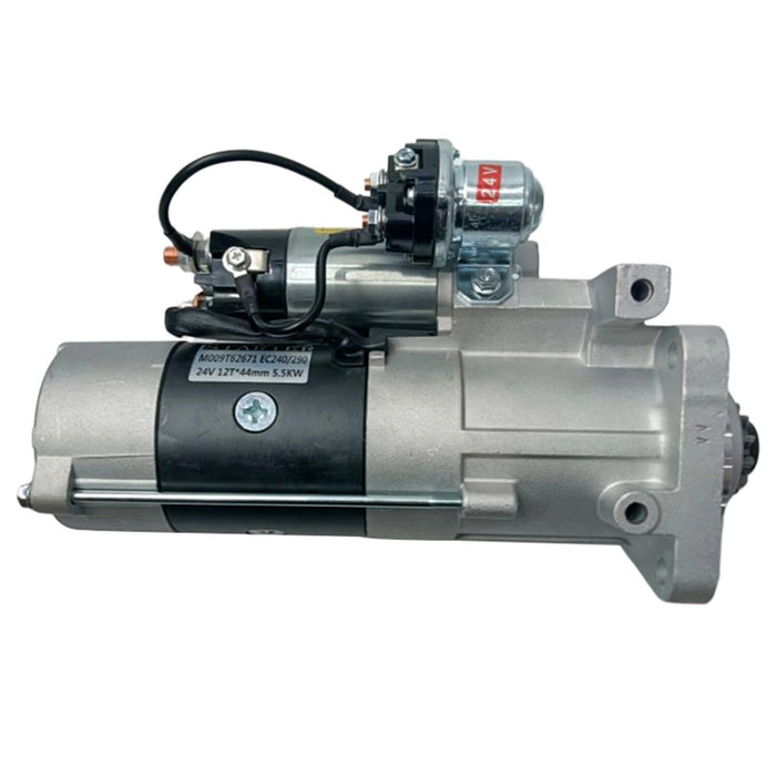 DURAFORCE 24V Starter Motor M009T62671 01183286 3801274 ffor Volvo Excavator EC240 EC290