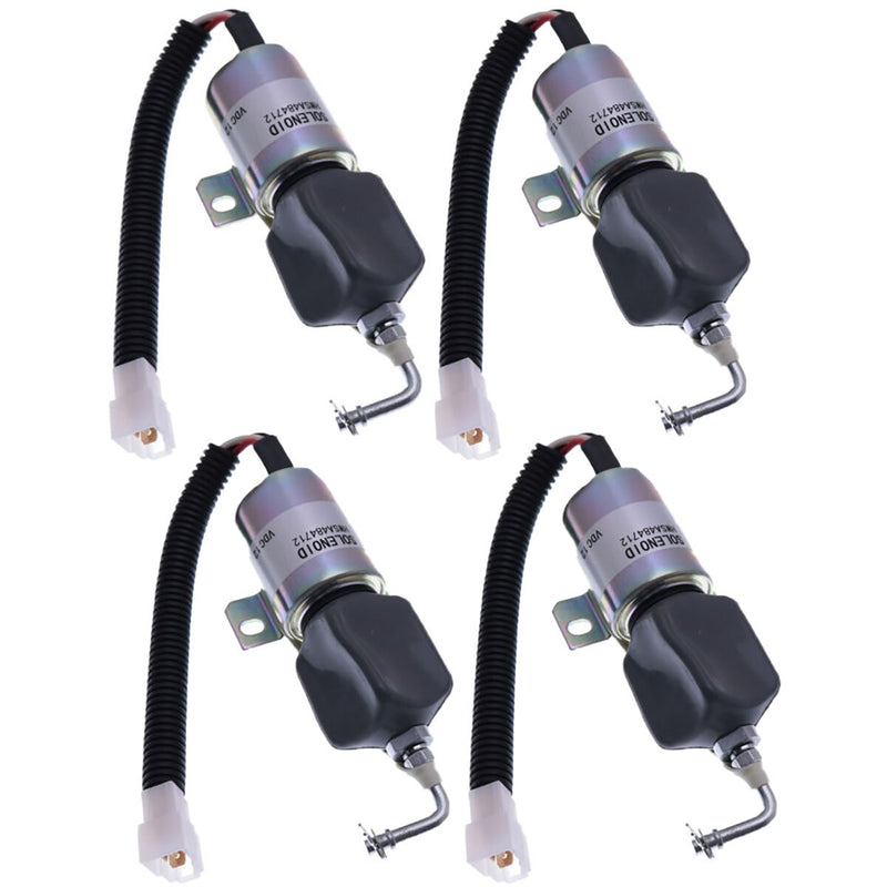 DURAFORCE 4X Shut Off Solenoid SA-4847-12 1751ES-12E7UC5B1S1 12V for Woodward 1700 Series