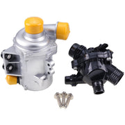 DURAFORCE Water Pump w/Thermostat & Bolt 11517586925 for BMW 128i 325i 328i 528i 530i X3