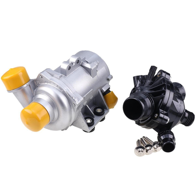 DURAFORCE Water Pump w/Thermostat & Bolt 11517586925 for BMW 128i 325i 328i 528i 530i X3