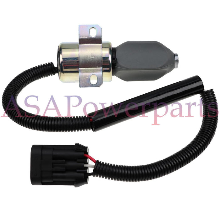 DURAFORCE 12V Stop Solenoids SA-4805-12 1753ES-12E6UC4B1S1CC43 for Kubota 1A 62.2mm Engine