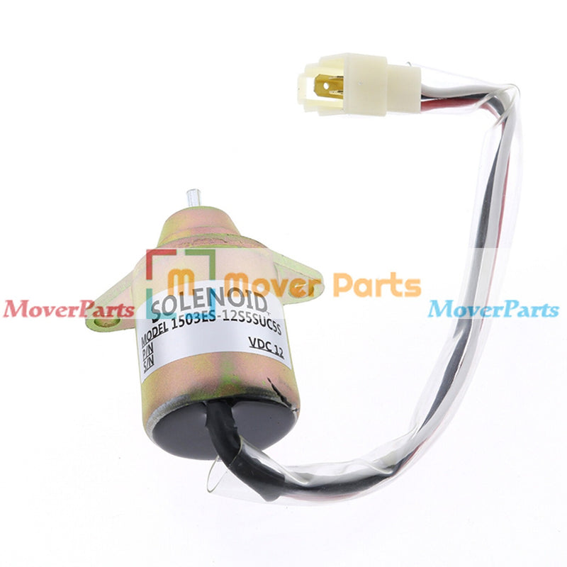 DURAFORCE Fuel Shut Off Solenoid Valve 119653-77950 For Yanmar 3TNE84 3TNE88 4TNE84 Engine