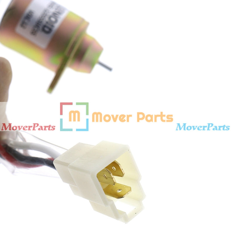 DURAFORCE Fuel Shut Off Solenoid Valve 119653-77950 For Yanmar 3TNE84 3TNE88 4TNE84 Engine