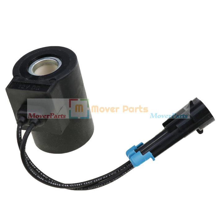 DURAFORCE 12V Solenoid Valve Coil 6678984 For Bobcat E16 319 320 322 325 425 428 430 435