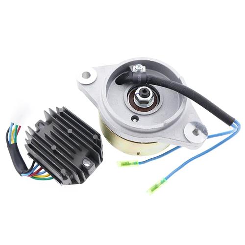 DURAFORCE 12V Alternator 15531-64017 w/ Rectifier Regulator 15531-64601 RS5101 for Kubota