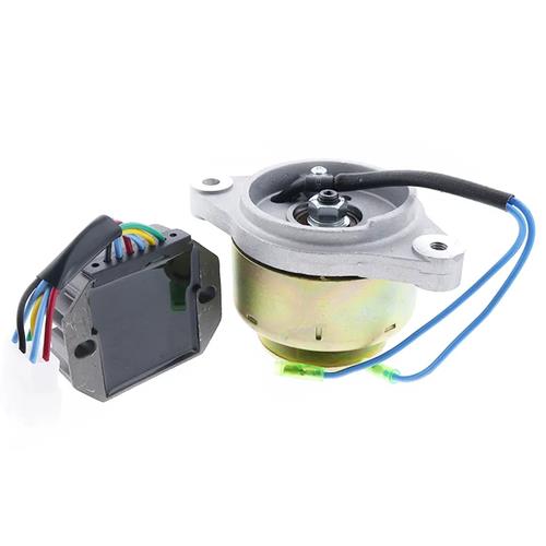 DURAFORCE 12V Alternator 15531-64017 w/ Rectifier Regulator 15531-64601 RS5101 for Kubota