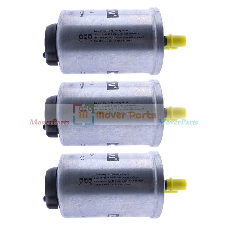 DURAFORCE 3X Fuel Filter 320/07394 320/07155 For JCB Backhoe Loader 214 215 216 3C 3CX 4CX