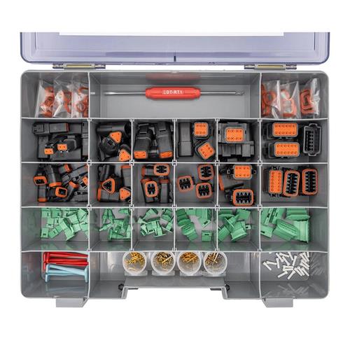 DURAFORCE Deutsch Electrical Connector Kit 175-3700 for Caterpillar CAT Engine 3508B C3.3B