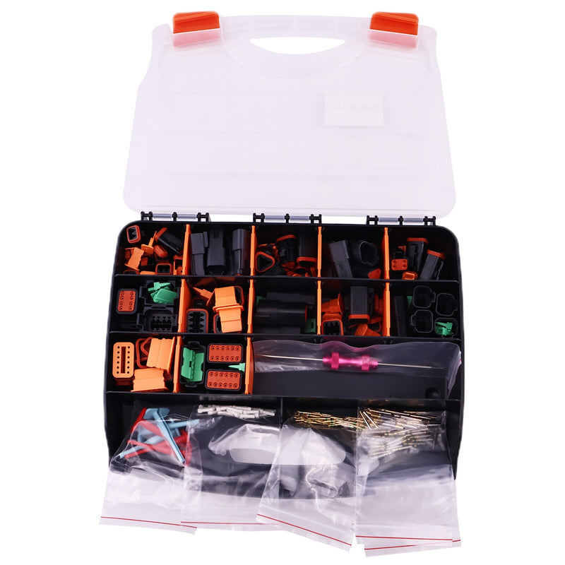 DURAFORCE Deutsch Electrical Connector Kit 175-3700 for Caterpillar CAT Engine 3508B C3.3B