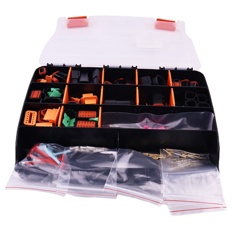 DURAFORCE Deutsch Electrical Connector Kit 175-3700 for Caterpillar CAT Engine 3508B C3.3B