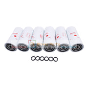 DURAFORCE 6PCS Fuel Water Separator Filter For Fleetguard FS1000 Cummins 3329289