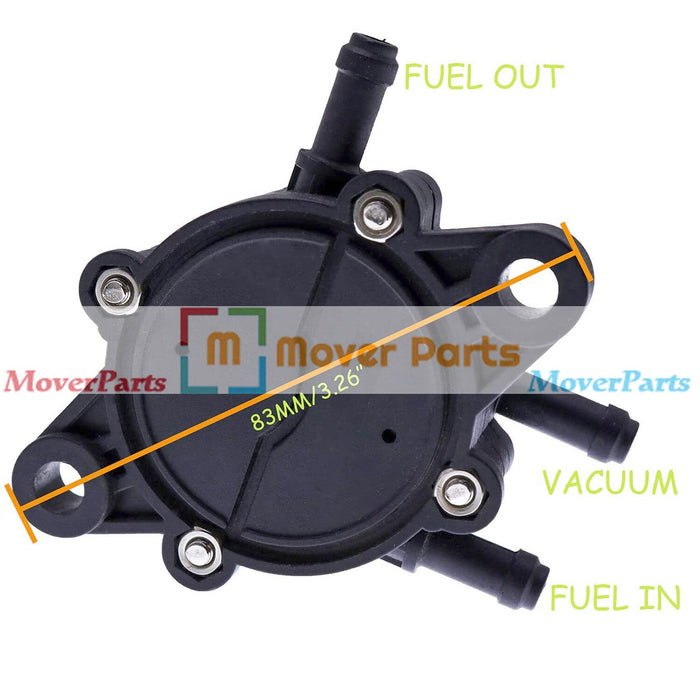 DURAFORCE Fuel Pump for John Deere Lawn Garden GX325 GX335 GX345