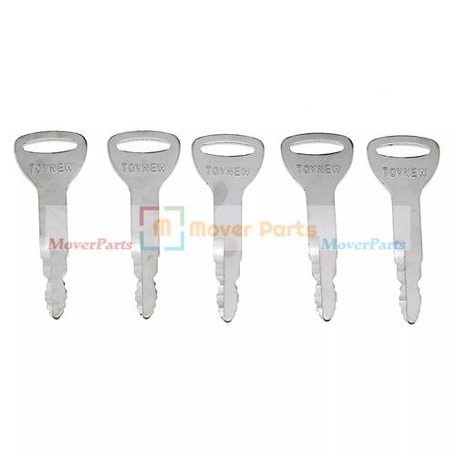 DURAFORCE (5) For Toyota Forklift Toynew Equipment Ignition Key New Style A62597 162597