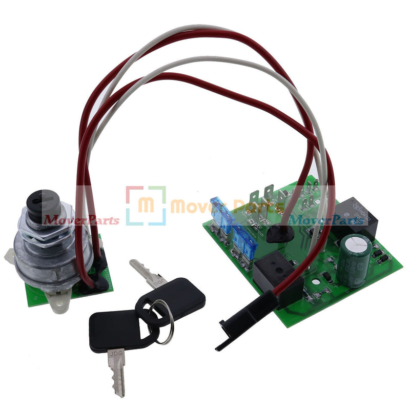 DURAFORCE Ignition Switch Module w/2 Keys AM119999 AM124137 For John Deere 325 335 345