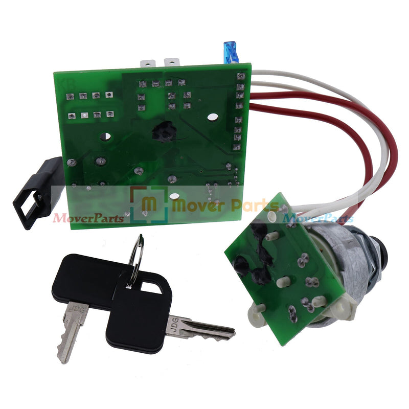 DURAFORCE Ignition Switch Module w/2 Keys AM119999 AM124137 For John Deere 325 335 345