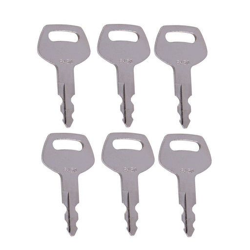 DURAFORCE 6X Heavy Equipment Ignition Keys S450 For Case Linkbelt JCB Sumitomo Excavator
