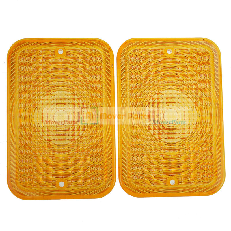 DURAFORCE 2X Amber Lens LVU18745 for John Deere 1023E 1025R 2032R 3120 3203 4105 4520 5415