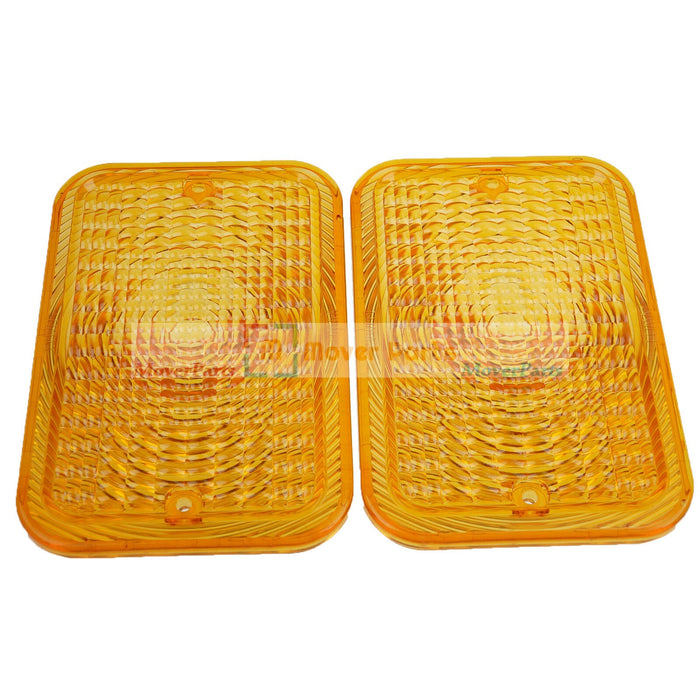 DURAFORCE 2X Amber Lens LVU18745 for John Deere 1023E 1025R 2032R 3120 3203 4105 4520 5415