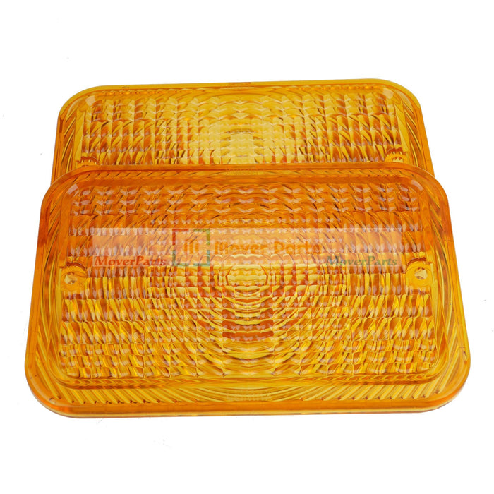 DURAFORCE 2X Amber Lens LVU18745 for John Deere 1023E 1025R 2032R 3120 3203 4105 4520 5415
