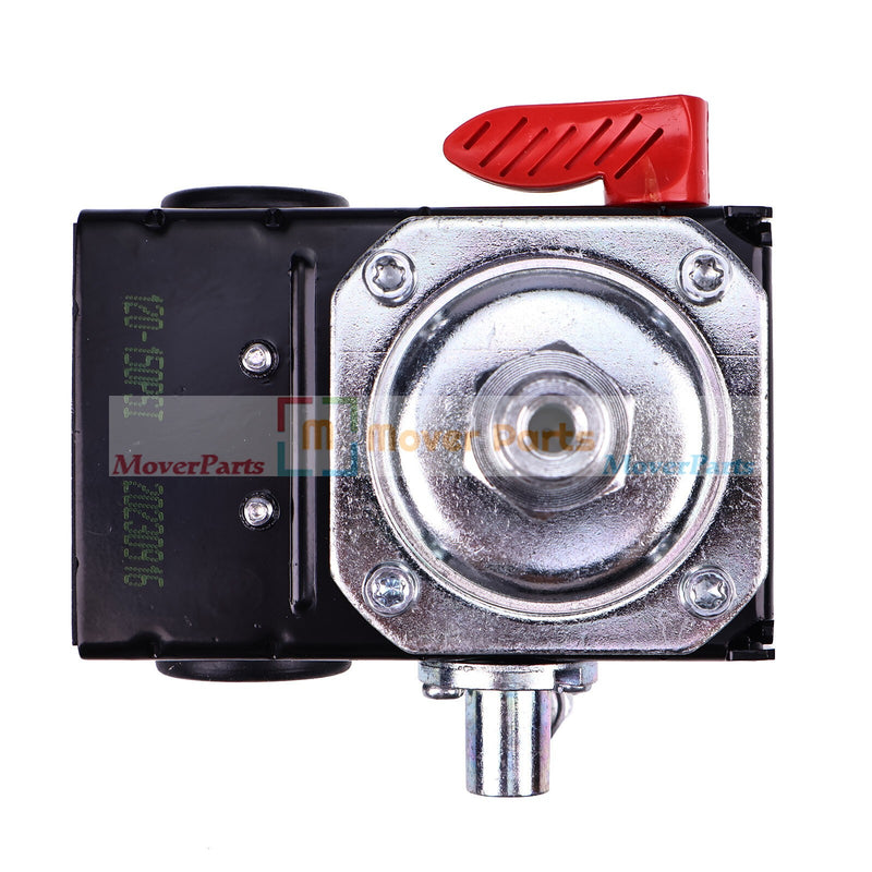 DURAFORCE For Z-D24918 Craftsman Pressure Switch Unloader & ON/OFF 120-150 PSI, 1/4'' MPT
