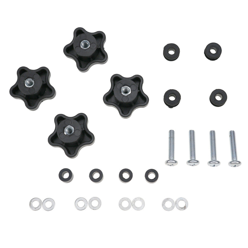 DURAFORCE Window Knob Kit 6681614 For Bobcat T110 T140 T180 T190 T200 T250 T300 T320