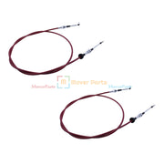 DURAFORCE 2X Throttle Cable For Case Backhoe Loader 580M 580SM 590SM 580SM+ Series 2 3