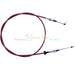 DURAFORCE 2X Throttle Cable For Case Backhoe Loader 580M 580SM 590SM 580SM+ Series 2 3
