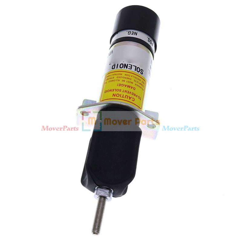 DURAFORCE 3 Terminals 12V Shutdown Solenoid Valve 1504-12C2U1B1S1A For Woodward Synchro