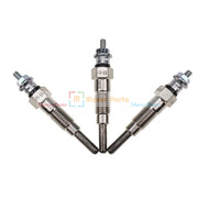 DURAFORCE 3X Glow Plugs 15951-65510 For Kubota G3200 G4200 G5200H G6200H GL-3500 GL-4500