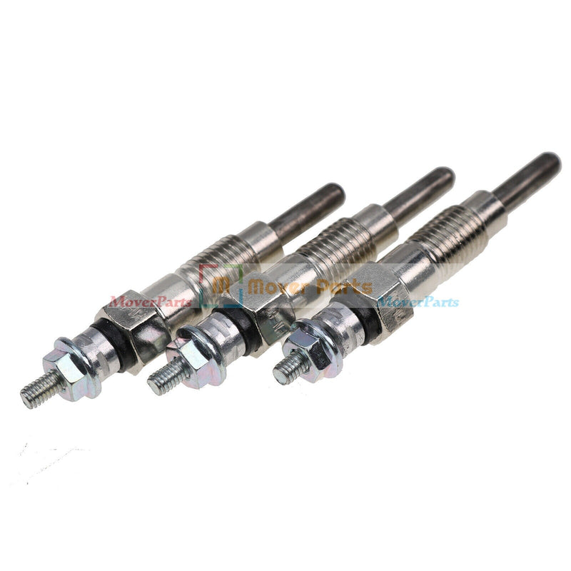 DURAFORCE 3X Glow Plugs 15951-65510 For Kubota G3200 G4200 G5200H G6200H GL-3500 GL-4500