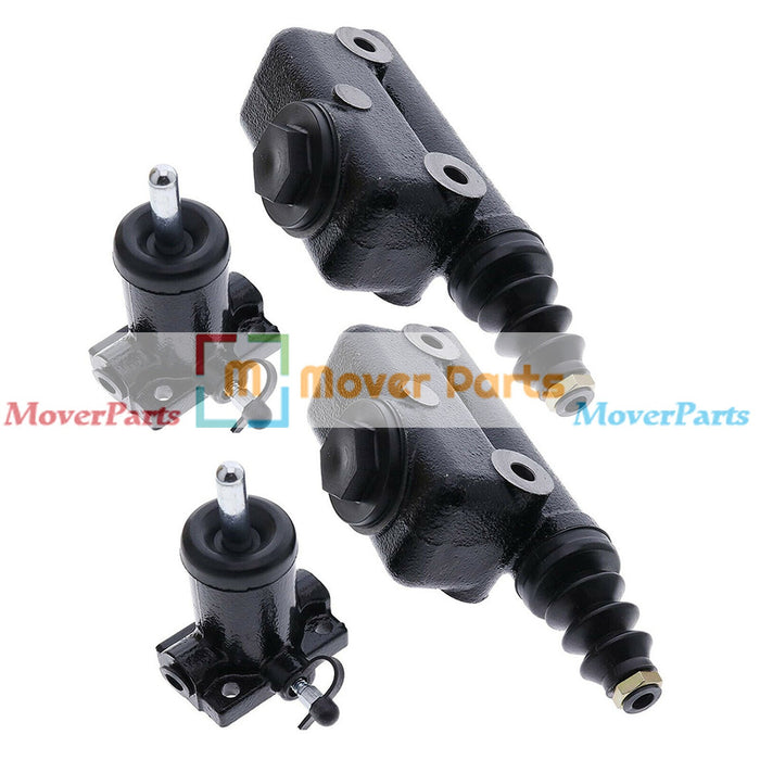 DURAFORCE 2X Brake Master &Slave Cylinder Kit for Case 450C 480B 580B 580C 584D 585D 586E