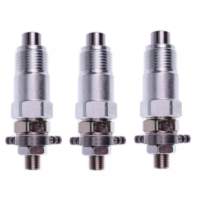 DURAFORCE 3pcs Fuel Injector 15271-53000 For Kubota L185 L2050 L2350 L245 L275 L305 L175