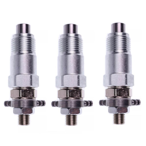DURAFORCE 3pcs Fuel Injector 15271-53000 For Kubota L185 L2050 L2350 L245 L275 L305 L175