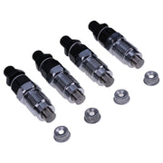 DURAFORCE 4PCS Fuel Injector Nozzel Assy 16454-53905 for Kubota V2403-M V2203 V2003 D1703